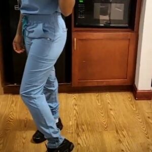 Figs Xxs Cool Blue Saumer Pants